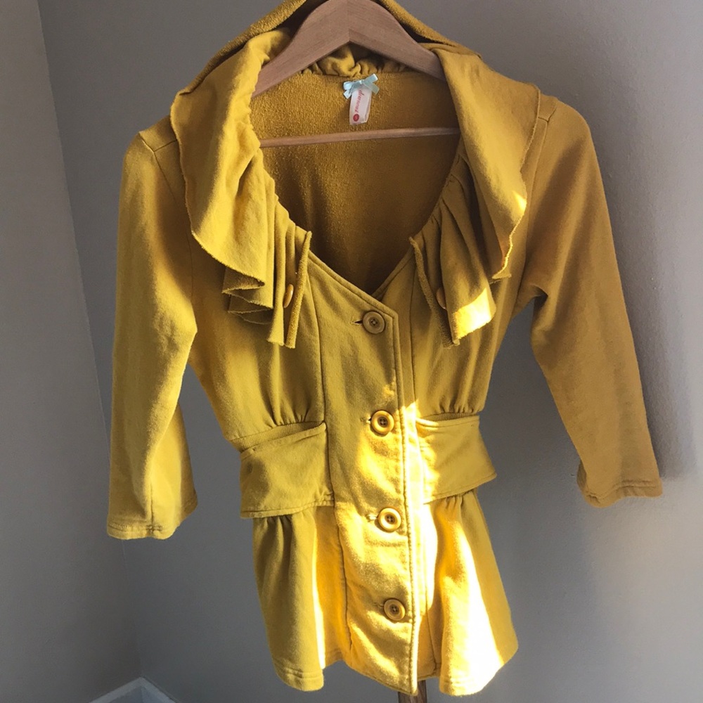 Unique Yellow Sweater